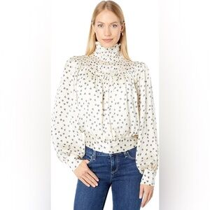 Bishop + Young Tucker Smock Neck Top